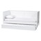 Baxton Studio Roni Modern White Scalloped Wood Twin Daybed with Trundle 256-14086-14087-ZORO - alternate 4