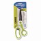 Westcott CarboTitanium Bonded Scissors, 8" Long, 3.25" Cut Length, White/Green Bent Handle 17444 - alternate 5