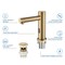 Kibi Circular Touchless Bathroom Faucet with Pop-Up Drain, Plug-In or Battery Powered C-KBF1029BB - alternate 6