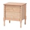 Baxton Studio Laurent Nightstand with Two Drawers 266-14564-ZORO - alternate 1