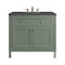 James Martin Vanities Chicago 36 in. Single Vanity, Smokey Celadon, w/ 3 CM Charcoal Soapstone Silestone Top 503-V36-SC-3CSP - alternate 1