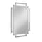 Homeroots 35" Clear Unframed Art Deco Accent Mirror 534353 - alternate 1