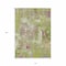 Homeroots 10' X 14' Lime Green Ivory And Pink Abstract Washable Indoor Outdoor Area Rug 596877 - alternate 6