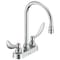 Delta Commercial 27C4 / 27C5 / 27C6: Two Handle 4 In Deck-Mount Faucet 27C4944 - alternate 1