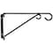 National Hardware 9'' Black Steel Swivel Hanging Plant Bracket N274-761 - alternate 1