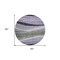 Homeroots 8' Artichoke Green Green And Black Round Abstract Washable Indoor Outdoor Area Rug 603667 - alternate 7