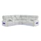 Global Furniture Usa Contemporary U8611 Blanche Silver Sectional With Led U8611-BLANCHE SIL-SECTIONAL W/LED - alternate 1