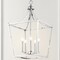 Jonathan Y Camden 16" 5-Light Iron Classic Midcentury Pendant Lantern, Chrome JYL7562B - alternate 7