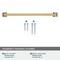 Amerock Mulholland 10-1/16 inch 256mm Center-to-Center Champagne Bronze Cabinet Pull BP53536CZ - alternate 3