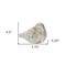 Homeroots Set of Two Brown Blue And Ivory Faux Marble Bird Figurines, 2PK 518095 - alternate 3