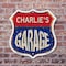 Signmission Charlie's Garage, 6 Inch X 6 Inch, Plastic Sign SHI-P-6-383-CHARLIE - alternate 4
