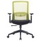 Leisuremod Ingram Office Task Chair with Adjustable Armrests and Swivel and Tilt, Green IO20G - alternate 7