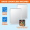 Emporio Kitchen Baking Pan Set, Medium and Large Aluminum Cookie Sheet Pan, 10.5in. x 15in. and 13in. x 18in. EMPKSST1184 - alternate 4