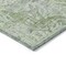 Homeroots 3' X 5' Mint Green And Gray Damask Washable Indoor Outdoor Area Rug 603773 - alternate 4