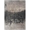 Homeroots 9' X 12' Taupe And Charcoal Abstract Washable Indoor Outdoor Area Rug 606132 - alternate 7