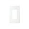 Leviton Wall Plate Decora White 1 gang Polycarbonate Rocker White 80301-W - alternate 4