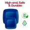 Smarty Had A Party 7.25" Blue Flat Rounded Square Disposable Plastic Appetizer/Salad Plates (120 Plates), 120PK 4837B-CASE - alternate 6