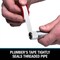 Harvey White 1/2 in. W X 260 in. L Pipe Thread Sealant 17072B - alternate 5