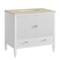 James Martin Vanities Myrrin 36" Vanity, Bright White, w/ 3 CM Tajnar Eclos Top 485-V36-BW-3TJR - alternate 7