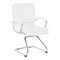 Office Star Products SPX Guest Faux Leather Chair, White SPX23595C-U11 - alternate 4
