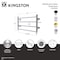 Kingston Brass 24" x 16" Stainless Steel Wall Mount 4-Tier Towel Rack, Brushed Brass DTM241647 - alternate 2