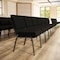Flash Furniture Hercules Church Chair, Black Back, 21-1/4 in W 25" L 33" H, Fabric Seat FD-CH0221-4-GV-S0806-GG - alternate 4