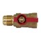 Everflow Flarex1/2" FIP Gas Ball Valve, Brass 3/8" FTGV-38R12F - alternate 2