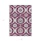 Homeroots 3' X 5' Eggplant Ivory And Gray Medallion Washable Indoor Outdoor Area Rug 589602 - alternate 4