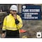 Oberon Hi-Vis 100% FR/Arc-Rated Heavyweight 12 oz Hoodie, Pullover, Black Bottom, Hi-Vis Yellow, 3XL ZFC106-3XL - alternate 4