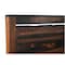 Homeroots Dark Brown Live Edge Solid Wood Queen Bed Frame 551633 - alternate 6