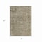 Homeroots 5' X 8' Pewter And Beige Abstract Washable Indoor Outdoor Area Rug 616017 - alternate 7