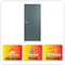 Fortis Doors Door Kit, Left-Handed, 80 in H, 32 in W, Galvanized Steel KIT18GHWST3280CLLH - alternate 5