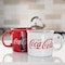 Coca-Cola Classic 4 Piece Large 21 Ounce Stoneware Mug Set in Red and White 126933.01 - alternate 6