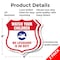 Signmission Pool Safety Shield Sign Attention Watch, 6 inch X 6 inch, Plastic Sign, 2PK SHI-P-2PACK-6-430 - alternate 3