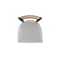 Holland Bar Stool Co Revelle 36in Swivel Extra Tall Bar Stool with Pewter Finish, Medium Back and Graph Alpine Seat 881 - alternate 7