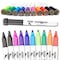 Kleenslate Dry Erase Student Markers with Erasers, Fine Point, Assorted Colors, 20PK 6108 - alternate 5
