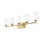 Z-Lite Oren 5-Light Vanity, 38 in W, Modern Gold 7004-5V-MGLD - alternate 3