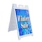 Signmission Winter Sale, A-Frame & 2 Decals Installed, Heavy-Duty Plastic Frame SBHD-D-2436-Winter Sale - alternate 1