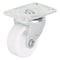 Prosource Swivel Caster, 1-1/4 in Dia Wheel, 16 mm W Wheel, Plastic Wheel, White, 40 lb JC-B03-PS - alternate 1