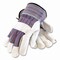 Pip Leather Palm Gloves, Cotton; Split Cowhide Leather; Synthetic Fabric, Elastic Cuff Cuff, Wing Thumb 84-7532/XL - alternate 3