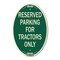 Signmission Parking Space Reserved Sign Parking Reserved , 12 In X 18 In Architectural, Heavy Gauge Aluminum A-OV-G-1218-23353 - alternate 1