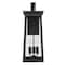 Homeroots Alden 3-Light Matte Black Wall Light 398458 - alternate 5