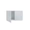 Cambridge Radiance 30in.Wx12in.Dx18in.H Ready to Assemble Slab Wall Bridge Kitchen Cabinet in White Gloss SA-W3018-WG-KIT - alternate 7