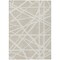 Homeroots 3' X 5' Beige And Ivory Geometric Washable Indoor Outdoor Area Rug 600414 - alternate 3