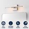 Jonathan Y McKenna 16.25" Modern Minimalist Dimmable Integrated LED Metal Wall Sconce, Nickel JYL7039E - alternate 8