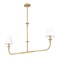 Z-Lite Tova Rubbed Brass 2 Light Linear Chandelier 3049-42L-RB - alternate 5