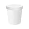Smarty Had A Party 16 oz Squat Paper Soup Cups with Paper Lids, 500PK 616PLCS-CASE - alternate 1