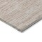 Homeroots 9' X 12' Salmon Copper And Beige Striped Washable Indoor Outdoor Area Rug 587972 - alternate 6