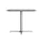 Flash Furniture 36" Square Outdoor Tabletop, Gray Faux Concrete, Seamless Surface Technology, 30x30 Silver X Base ST-SQ36-CMGY-T3030S-GG - alternate 4