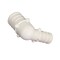 Everflow 3/4'' x 1/2'' PEX Barb 90 Degree Elbow Pipe Fitting; Plastic Poly Alloy PPRL3412 - alternate 3